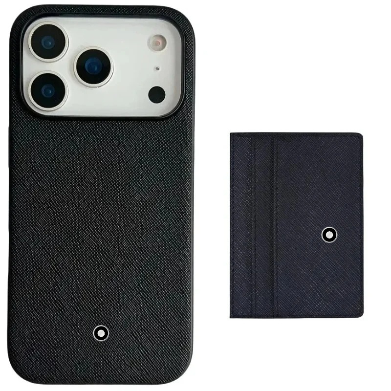 Index Card Holder - ミニマリストビジネス向けレザーケース iPhone 17 Pro Max 16