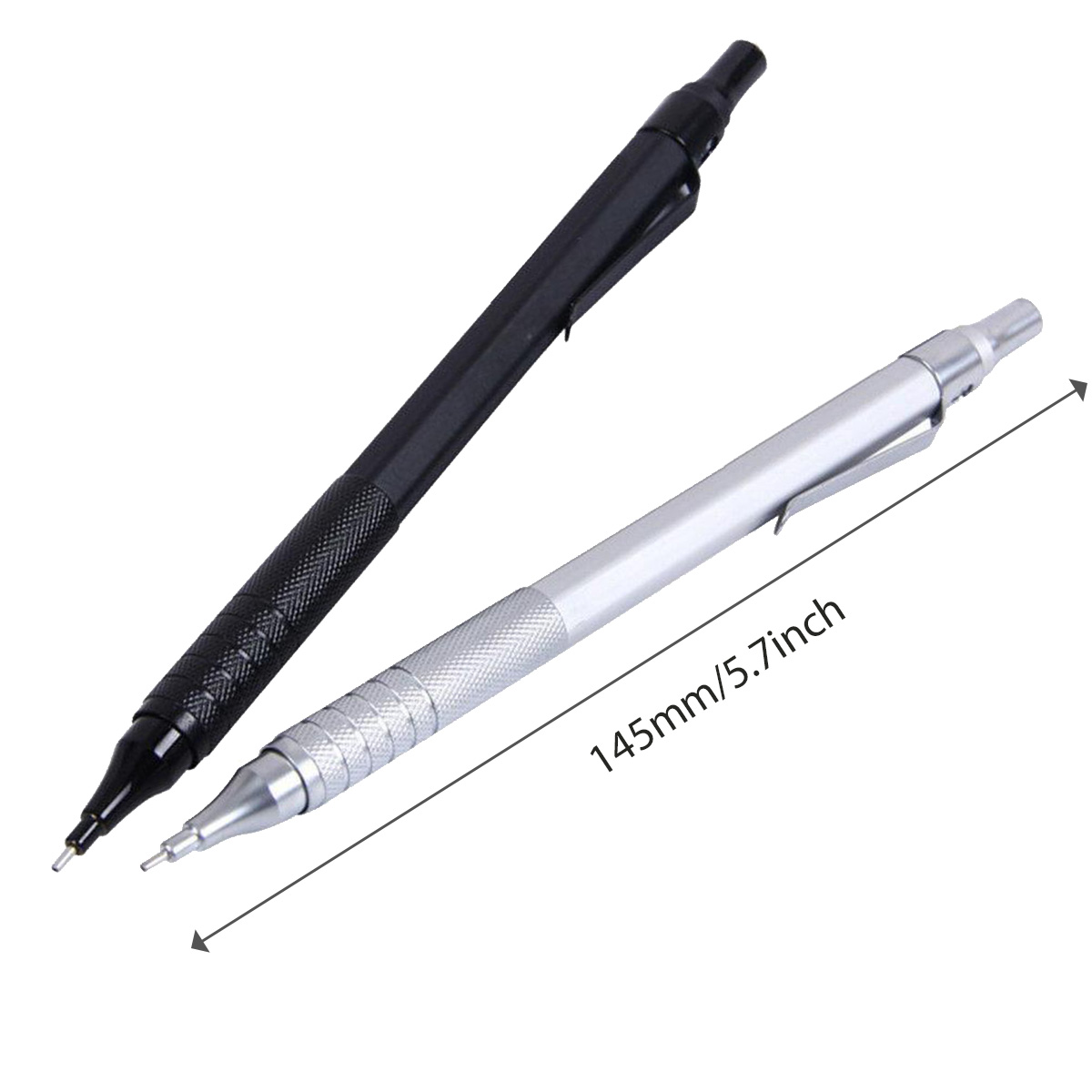 オールメタル低重心シャープペンシル、0.3/0.5/0.7/ - Mechanical Pencil 0.3 のレビューと価格