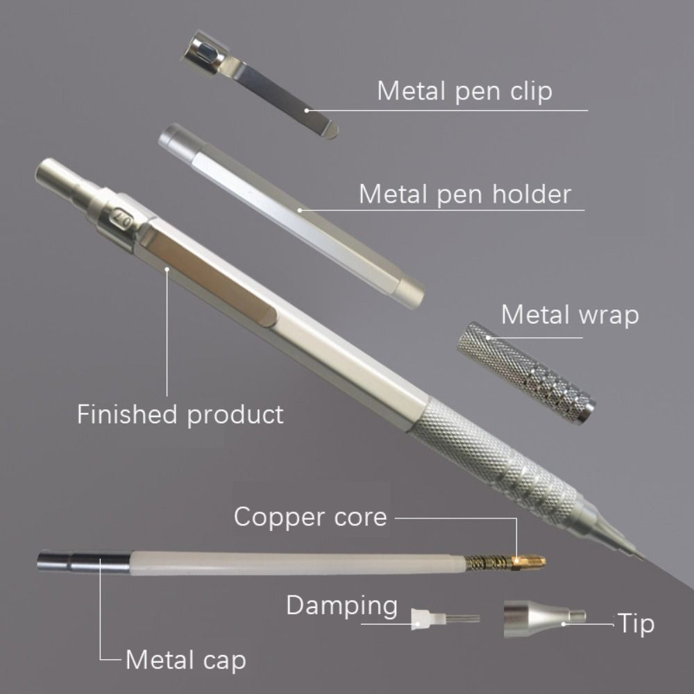 クリエイティブメタルシャープペンシル文房具低重力推進ペンシル - Mechanical Pencil 0.3 のレビューと価格