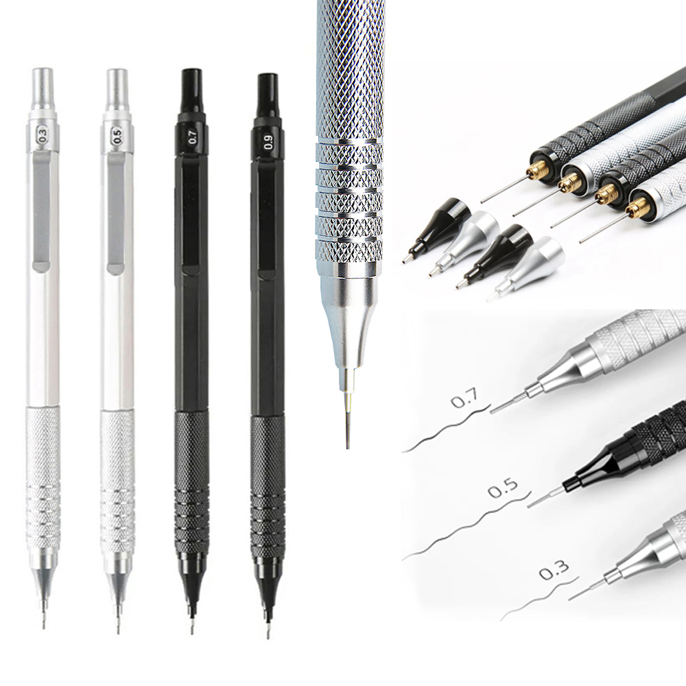 0.3 0.5 0.7 0.9 2.0 ミリメートル描画自動 - Mechanical Pencil 0.3 のレビューと価格
