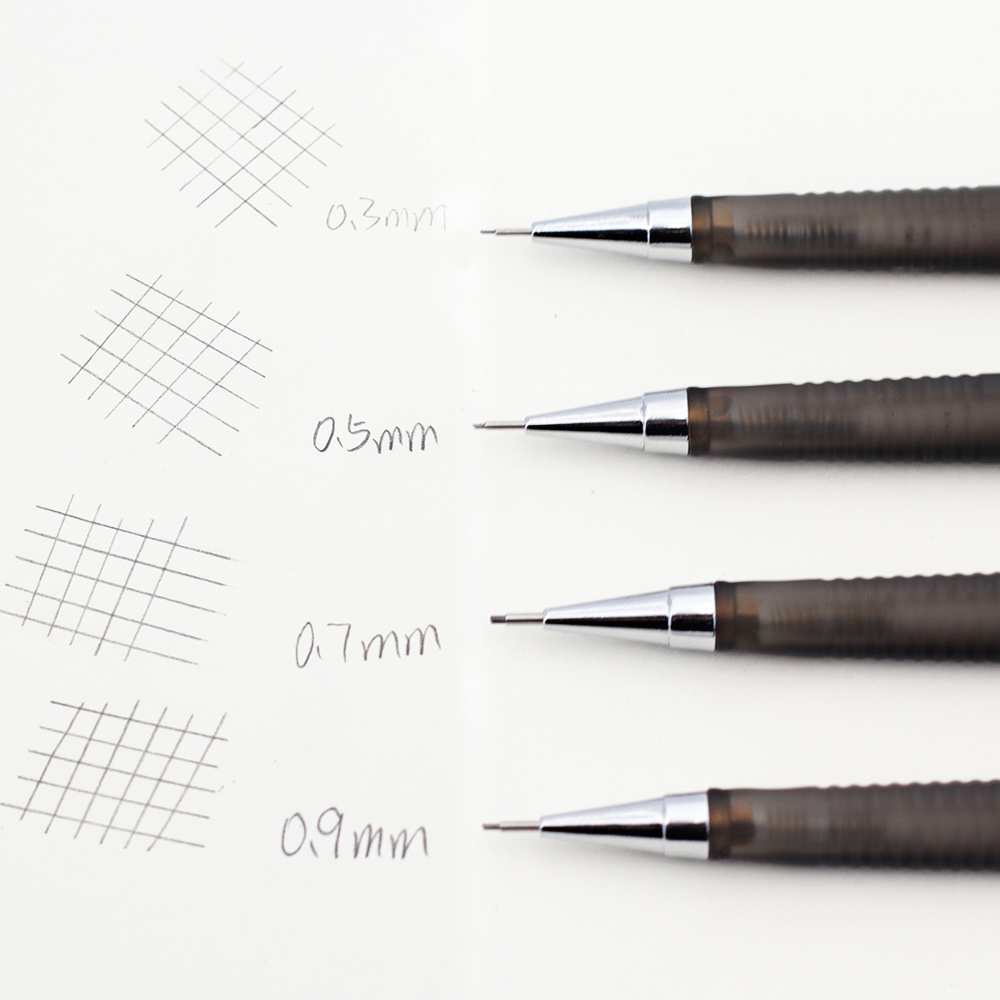 0.3/0.5/0.7/0.9mmシャープペンシルセット（内 - Mechanical Pencil 0.3 のレビューと価格