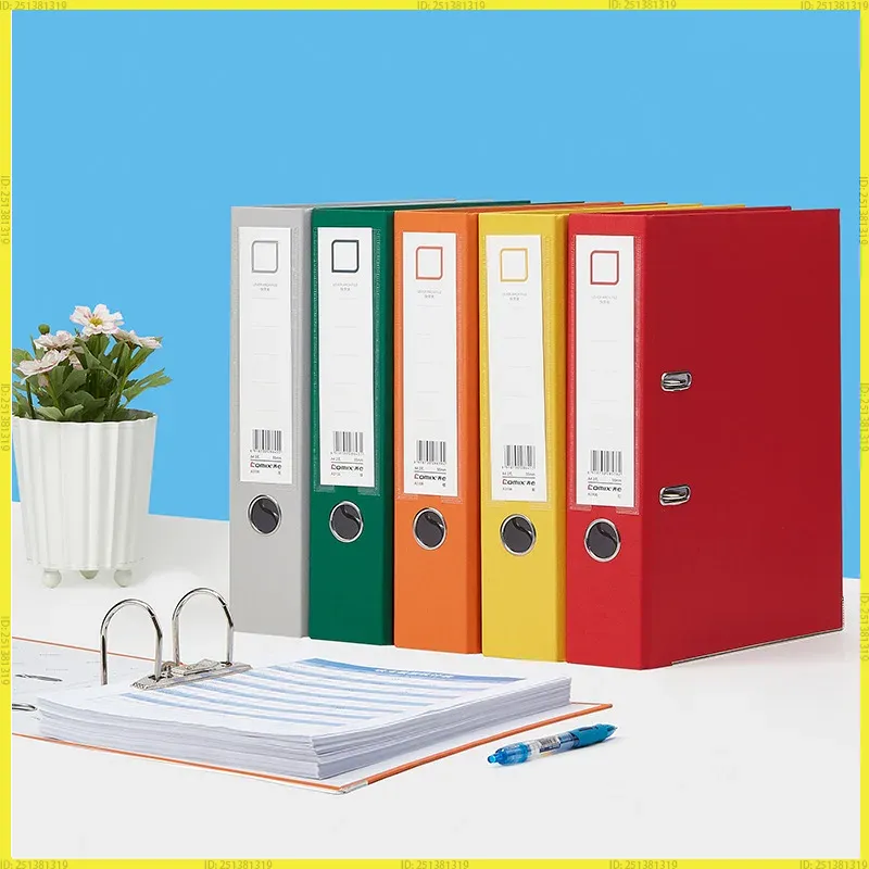 マルチカラー A4 レバーアーチファイルフォルダー 大型リン - Binder A4 Lever のレビューと価格