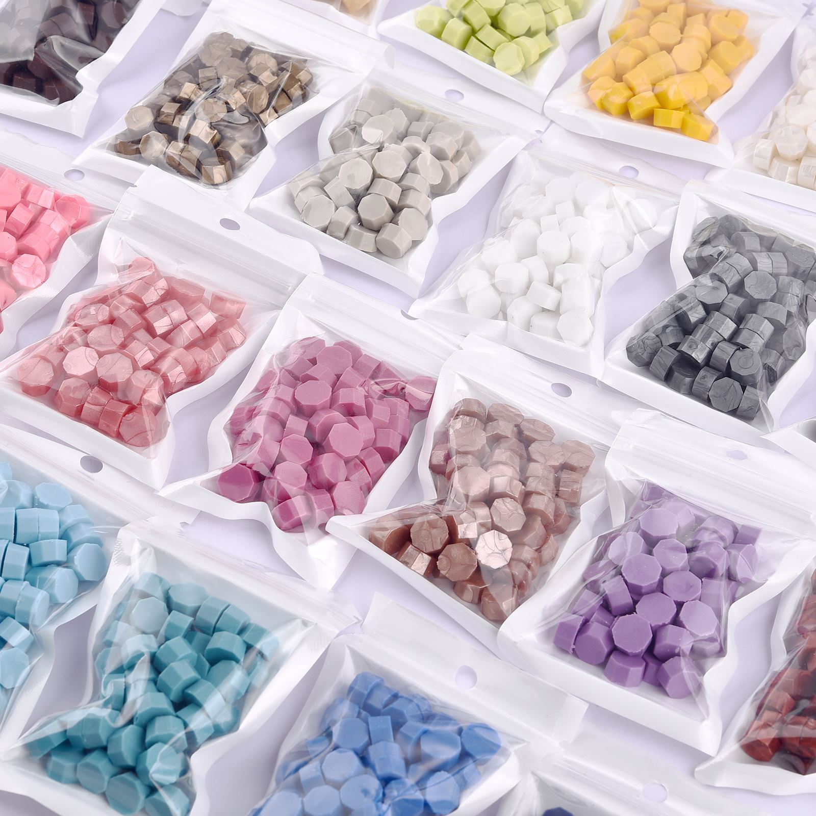カラフルなマカロンワックスビーズ,カラフルなシーリングステッ - Wax Seal Stamp Set のレビューと価格
