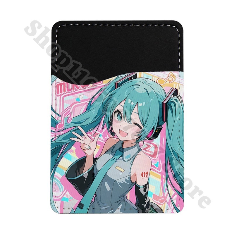 クリエイティブ電話装飾アクセサリー超薄型財布初音ミクアニメか - Index Card Holder のレビューと価格