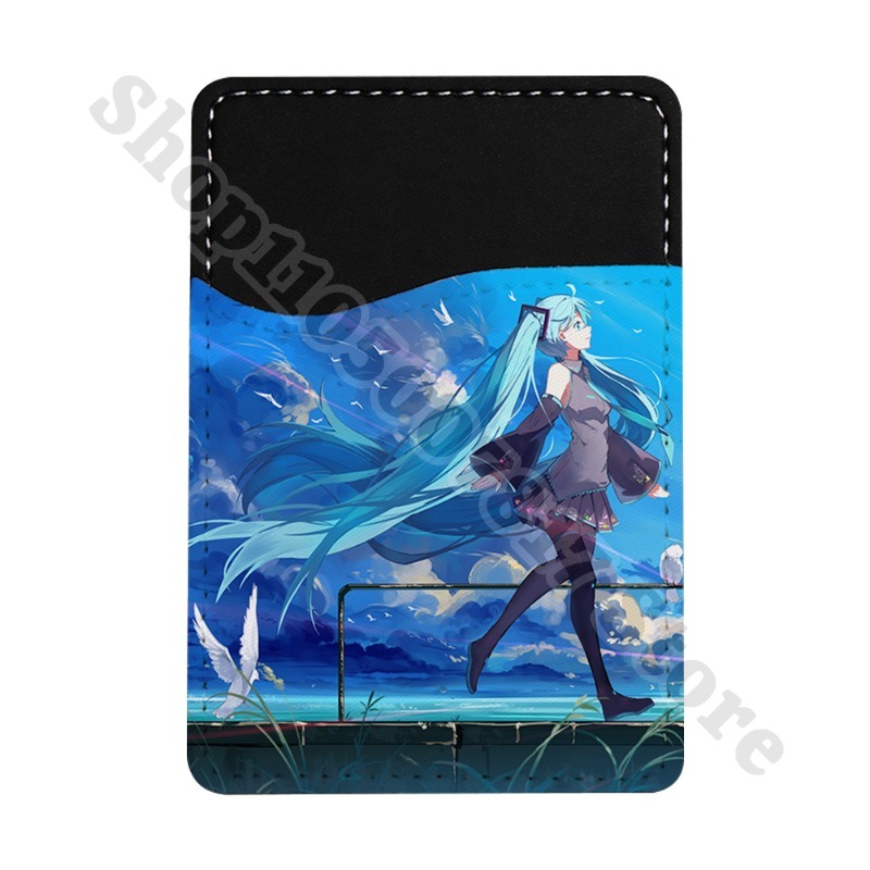 クリエイティブ電話装飾アクセサリー超薄型財布初音ミクアニメか - Index Card Holder のレビューと価格