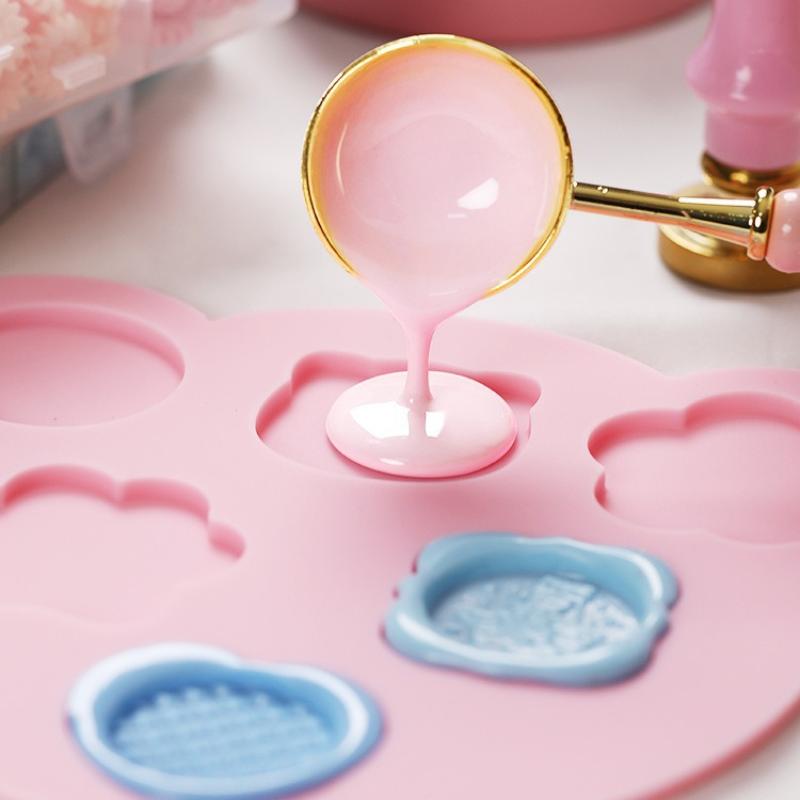 ワックスシールスタンプシリコンモールドパッド 25mmスタン - Wax Seal Stamp Set のレビューと価格