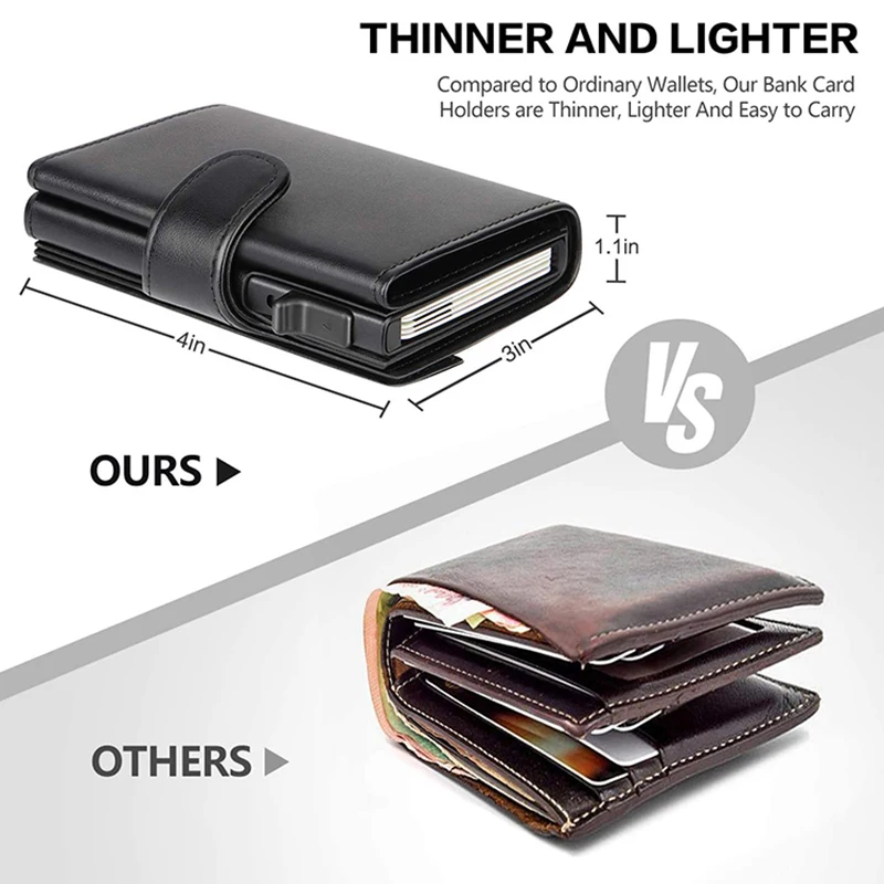 RFIDビジネスカードホルダー クレジットカードホルダー 財 - Index Card Holder のレビューと価格