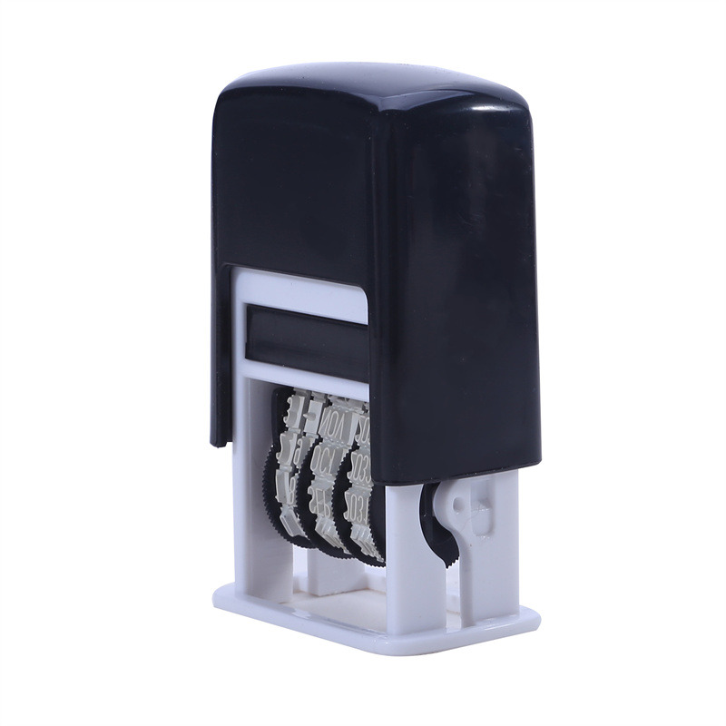 DIY ハンドルアカウント日付スタンプ H-4mm ユニバー - Rubber Date Stamp のレビューと価格