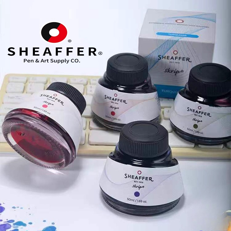アメリカのシェーファー社製カラーダイインク、50ccの大容量 - Fountain Pen Bottled Ink のレビューと価格