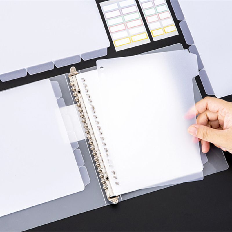 A4 A5 B5 バインダー用仕切り、ジェネラホールバインダ - Tab Divider A4 のレビューと価格