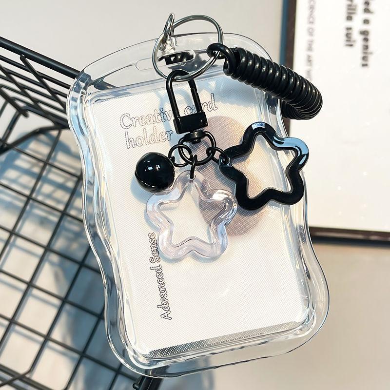 PVC透明K-POPフォトカードホルダーキーホルダー（54枚 - Index Card Holder のレビューと価格