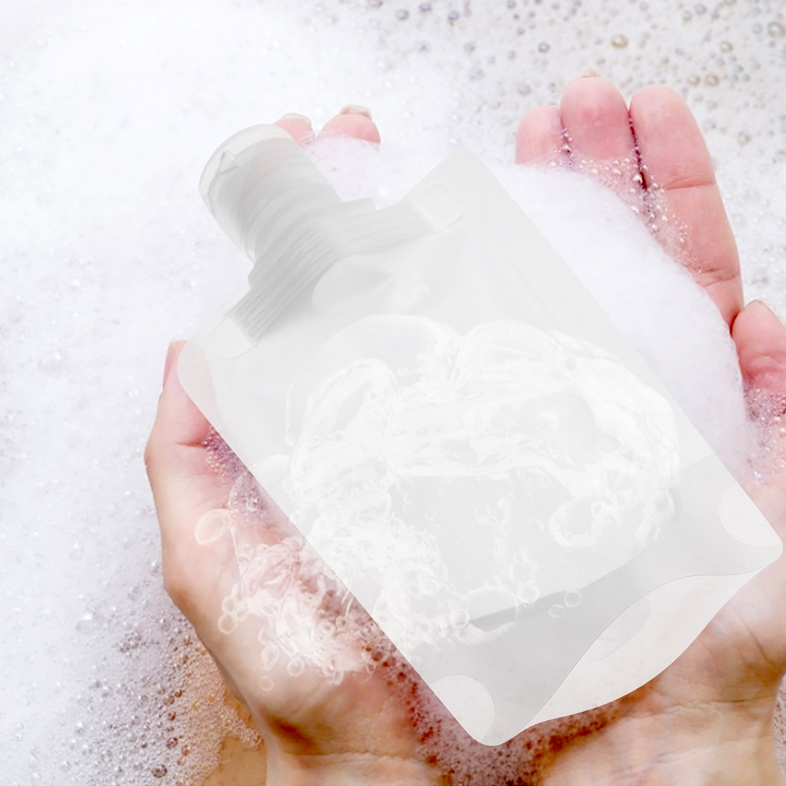 トラベルローション収納バッグ1セット、空の詰め替え可能なスク - Gel Refill Pack のレビューと価格