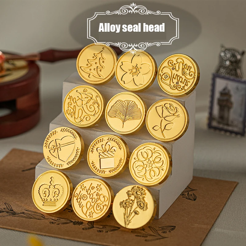 クリスマスワックスシールスタンプシーリングワックスヴィンテー - Wax Seal Stamp Set のレビューと価格