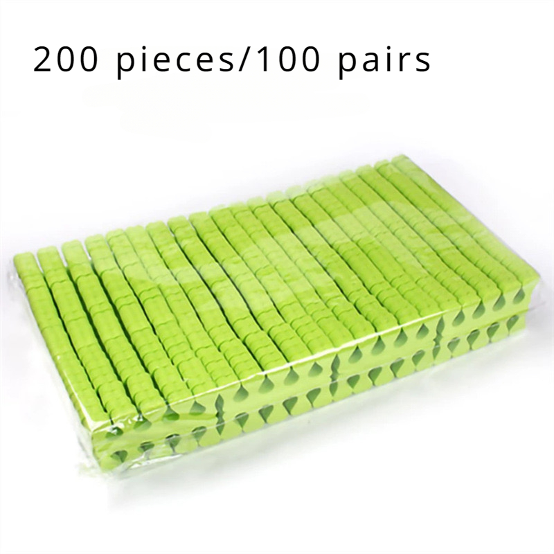 100,200 ピース/パックネイルアートつま先セパレーター - Gel Refill Pack のレビューと価格
