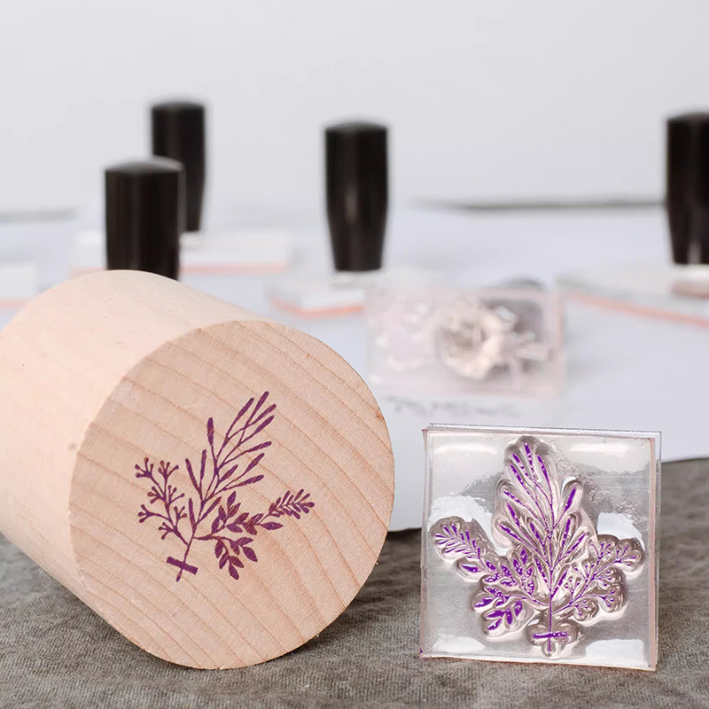 パーソナライズされた結婚式のインクスタンプ,透明なアクリルハ - Rubber Date Stamp のレビューと価格