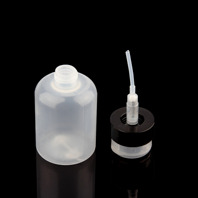 空マニキュアクリーンボトルクリアポンプディスペンサー液体UV - Gel Refill Pack のレビューと価格